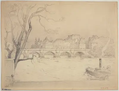Le Pont-Neuf et la Cité von Ferdinand Boberg