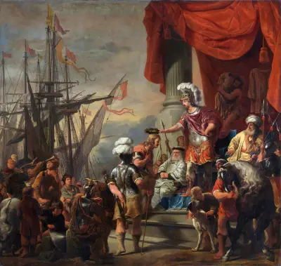 Aeneas At The Court of Latinus von Ferdinand Bol