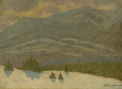 Landscape, 1893 av Ferdinand Katona