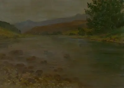 On the riverside av Ferdinand Katona