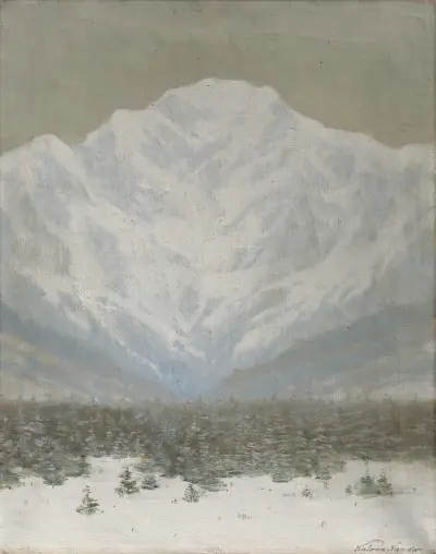 The High Tatras in Winter av Ferdinand Katona