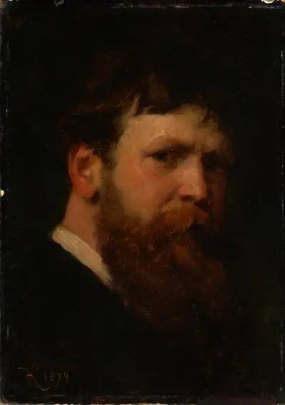 Self-portrait av Ferdinand Keller