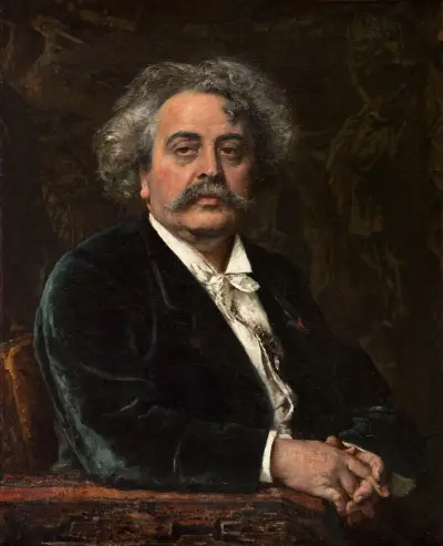 Portrait de Carrier-Belleuse av Fernand Cormon