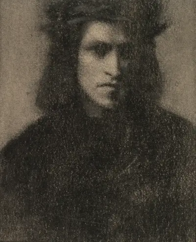 Jeune homme en habit renaissance, Fernand Khnopff