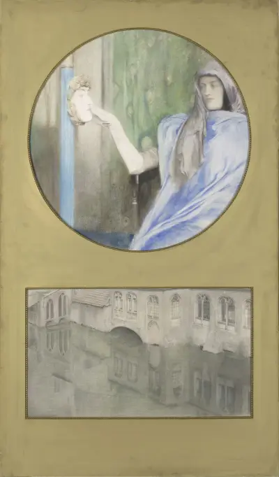 Secret-Reflet (Secret-Reflection), Fernand Khnopff