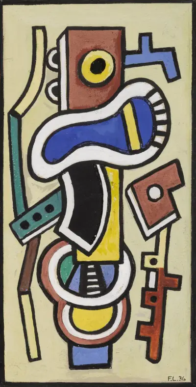 Abstraction, 1936 – nr 2 av Fernand Léger