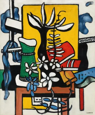 La fleur noire av Fernand Léger