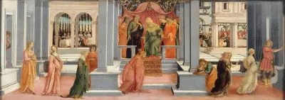 Esther choisie par Assuérus av Filippino Lippi