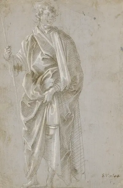 Standing Saint av Filippino Lippi