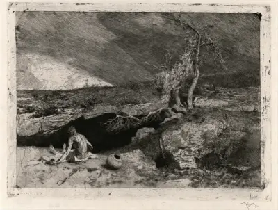 Eremit von Mariano Fortuny Marsal