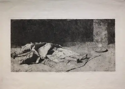 Toter Kabyle von Mariano Fortuny Marsal