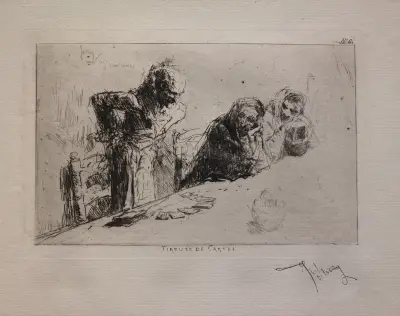 Wahrsagerin von Mariano Fortuny Marsal