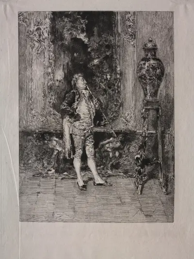 Interieur von Mariano Fortuny Marsal