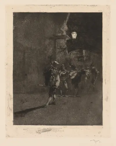 Serenade von Mariano Fortuny Marsal