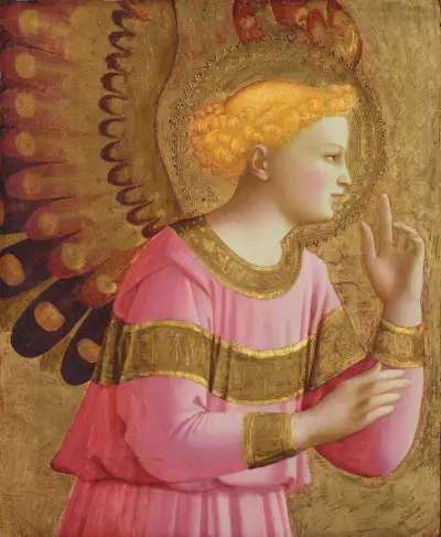 Annunciatory Angel av Fra Angelico