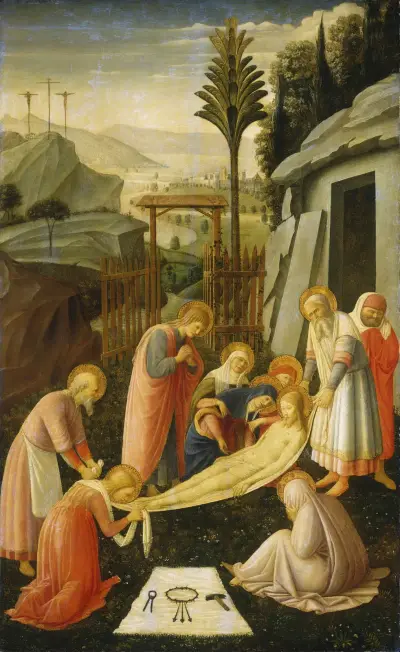 The Entombment of Christ av Fra Angelico