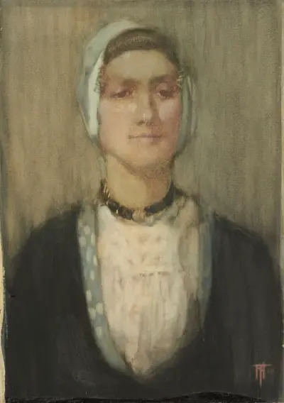 Ein holländisches Mädchen von Frances Hodgkins