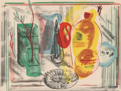 Anordnung von Krügen von Frances Hodgkins