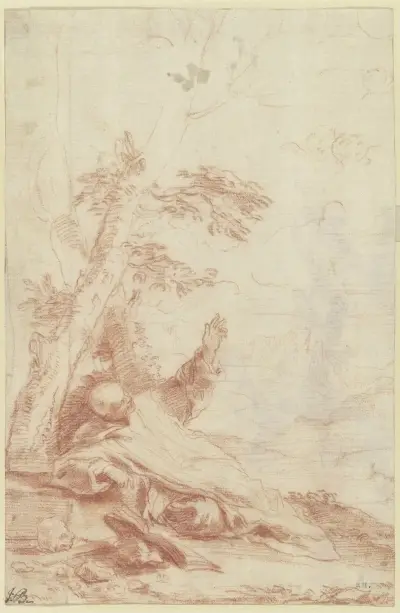 Vision of Saint Bruno, 1660 – nr 1 av Pier Francesco Mola