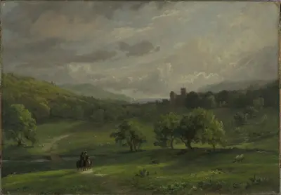 Schloss Lulworth von Jasper Francis Cropsey