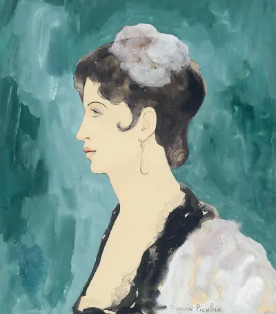 Spanierin von Francis Picabia