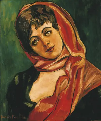 Frauenantlitz von Francis Picabia