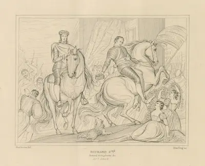 King Richard the Second, act V, scene II av William Francis Starling