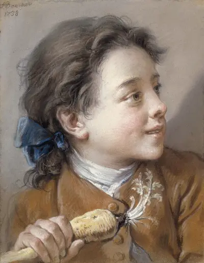 Boy with a Carrot av François Boucher