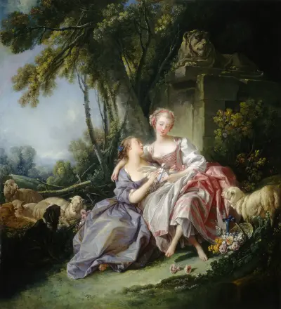 The Love Letter av François Boucher