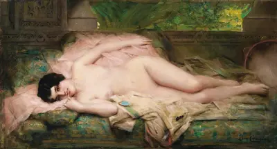 Fleur d’andalousie av Léon François Comerre