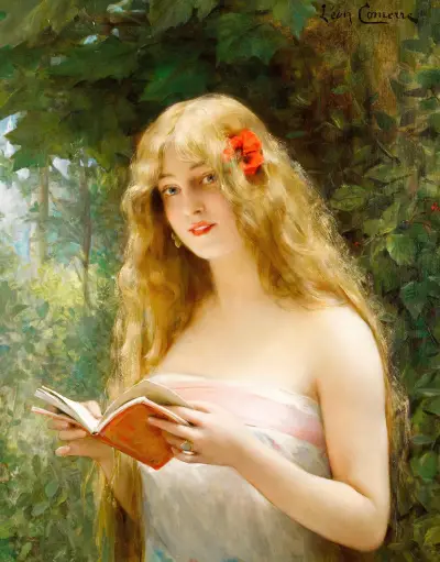 La Belle Liseuse av Léon François Comerre