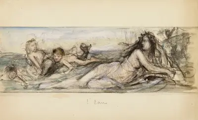 Das Wasser von Léon François Comerre