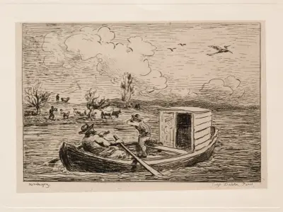 Le Mot de Cambronne (Käbblet), Charles François Daubigny