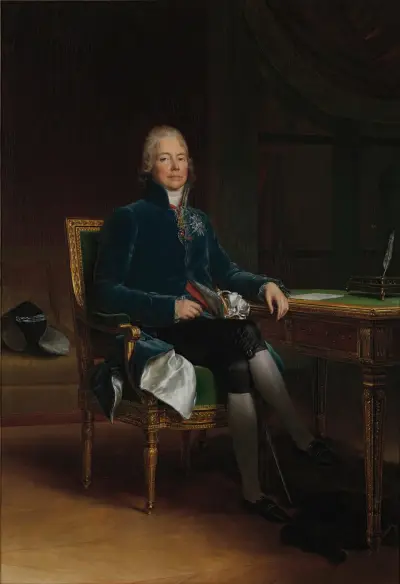 Charles Maurice de Talleyrand Périgord (1754–1838), Prince de Bénévent von François Gérard