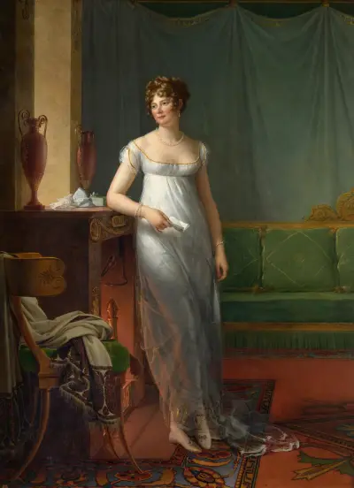 Madame Charles Maurice de Talleyrand Périgord von François Gérard