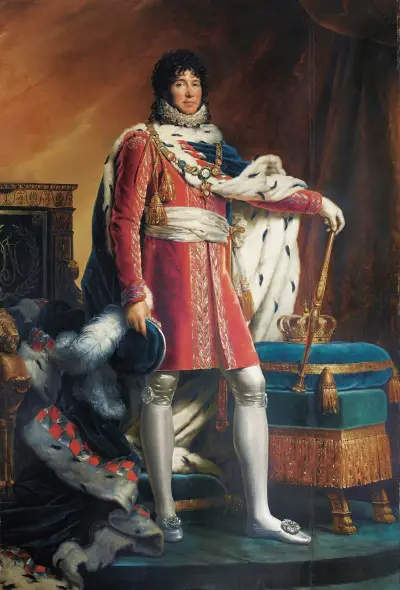 Portrait of Joachim Napoléon Murat, King of Naples and of the two Sicilies av François Gérard