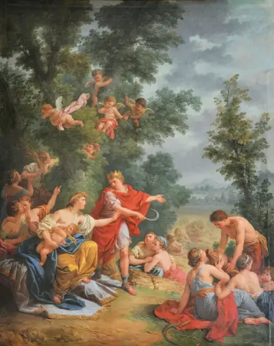 Cérès ou l’Agriculture av Louis-Jean-François Lagrenée