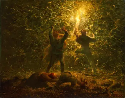 Bird’s-Nesters av Jean-François Millet