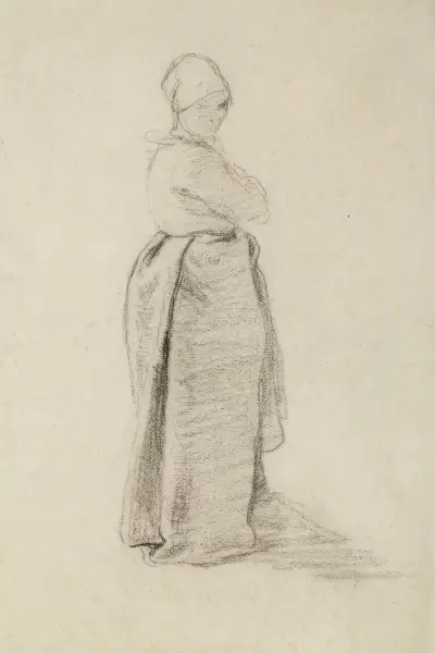 Farmer Woman av Jean-François Millet