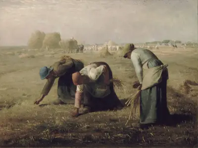 Gleaners av Jean-François Millet