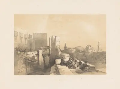 La citadelle de Jérusalem av François Stroobant