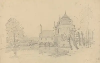 Bruges – Porte des Baudets av Jean-François Taelemans