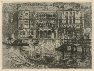Palazzo ca d’Oro av Frank Duveneck