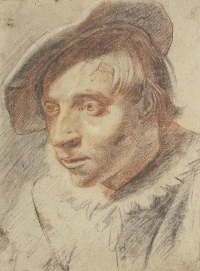 Poprsí sedláka s čepicí, Frans Hals