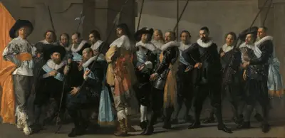Militia Company of District XI under the Command of Captain Reynier Reael, Known as ‘The Meagre Company’, Frans Hals