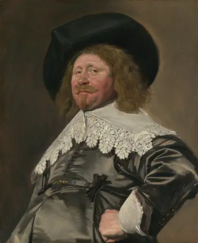 Portrét muže, možná Nicolaese Pietersze Duysta van Voorhouta, Frans Hals