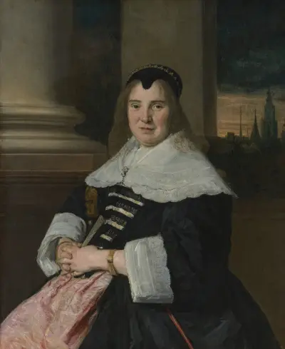 Portrait of a Woman, 1650 – Nr. 2, Frans Hals
