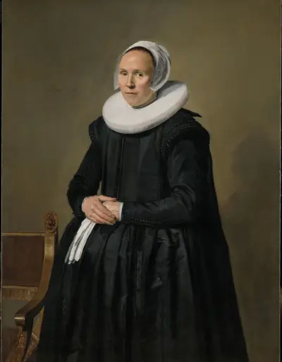 Portrait of Feyntje van Steenkiste, Frans Hals