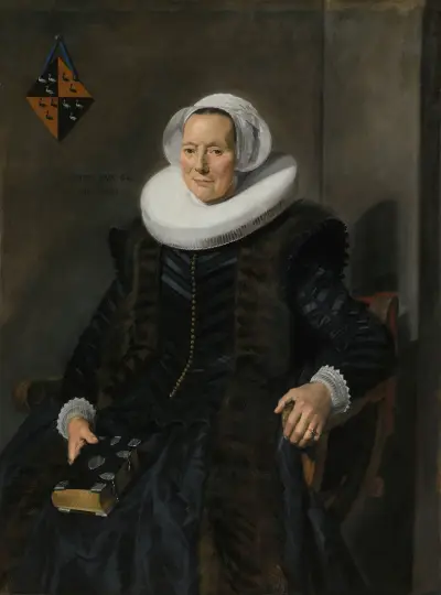 Portrait of Maritge Claesdr Vooght, Frans Hals