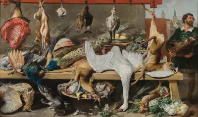 Tržnice s divočinou, Frans Snyders